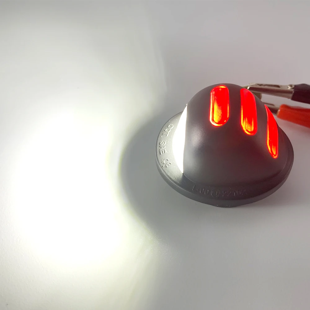 2 шт. красный неоновый светящийся светодиодный светильник для номерного знака Ford