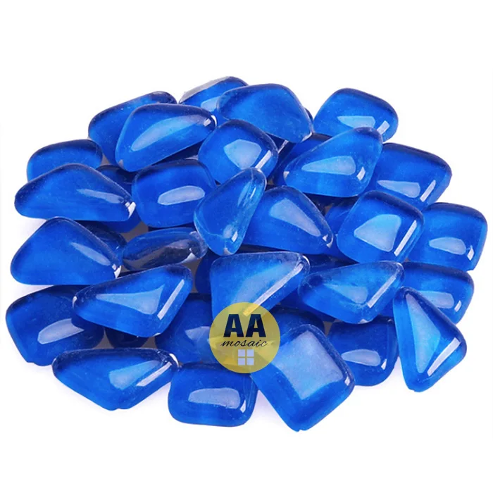 150 г смешанные мозаичные детали разноцветная квадратная блестящая стеклянная