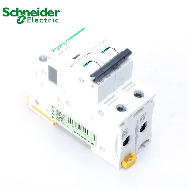 Schneider electric-Mini disyuntor iC65N 2p C tipo 1A 2A 4A 6A 10A...