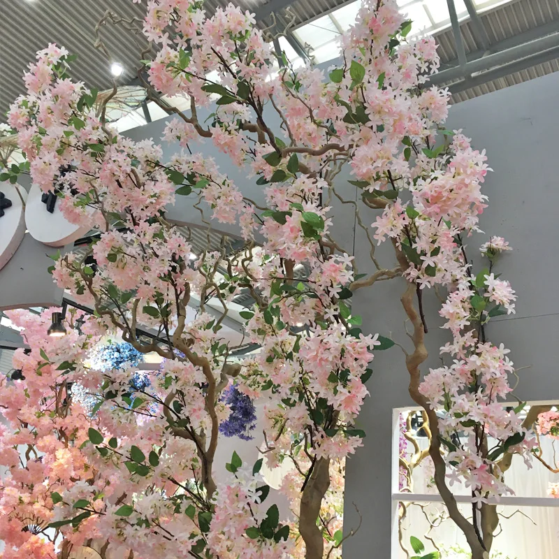 Искусственные цветы вишни 160 см искусственные искусственная Сакура висячая