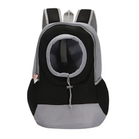 foldable pet backpack small dog travel breathable mesh pets carrying backpack with security snap for outing dog accessories