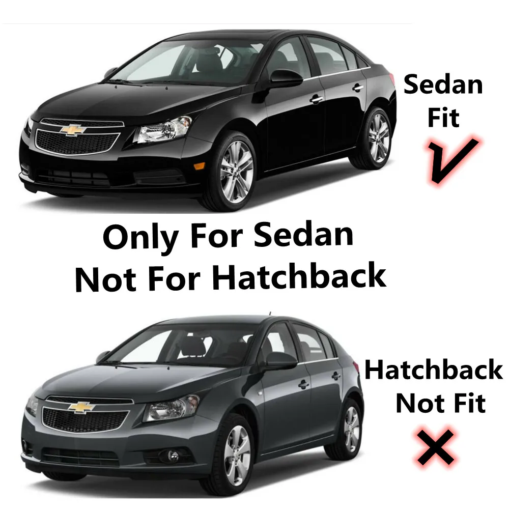 Козырек Оконный Для Chevy Cruze Sedan 2009 2010 2011 2012 2013-2016 защита от дождя навес для навеса