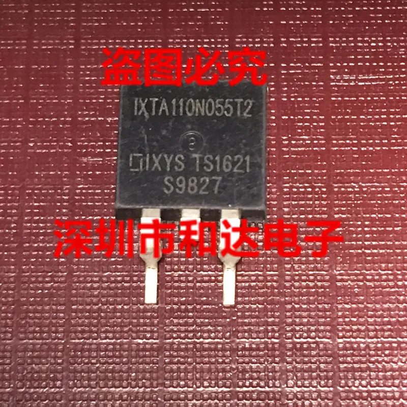 5 шт./лот 100% новые и оригинальные Фотоэлементы IXTA110N055T2 TO-263 55V 110A | Электроника