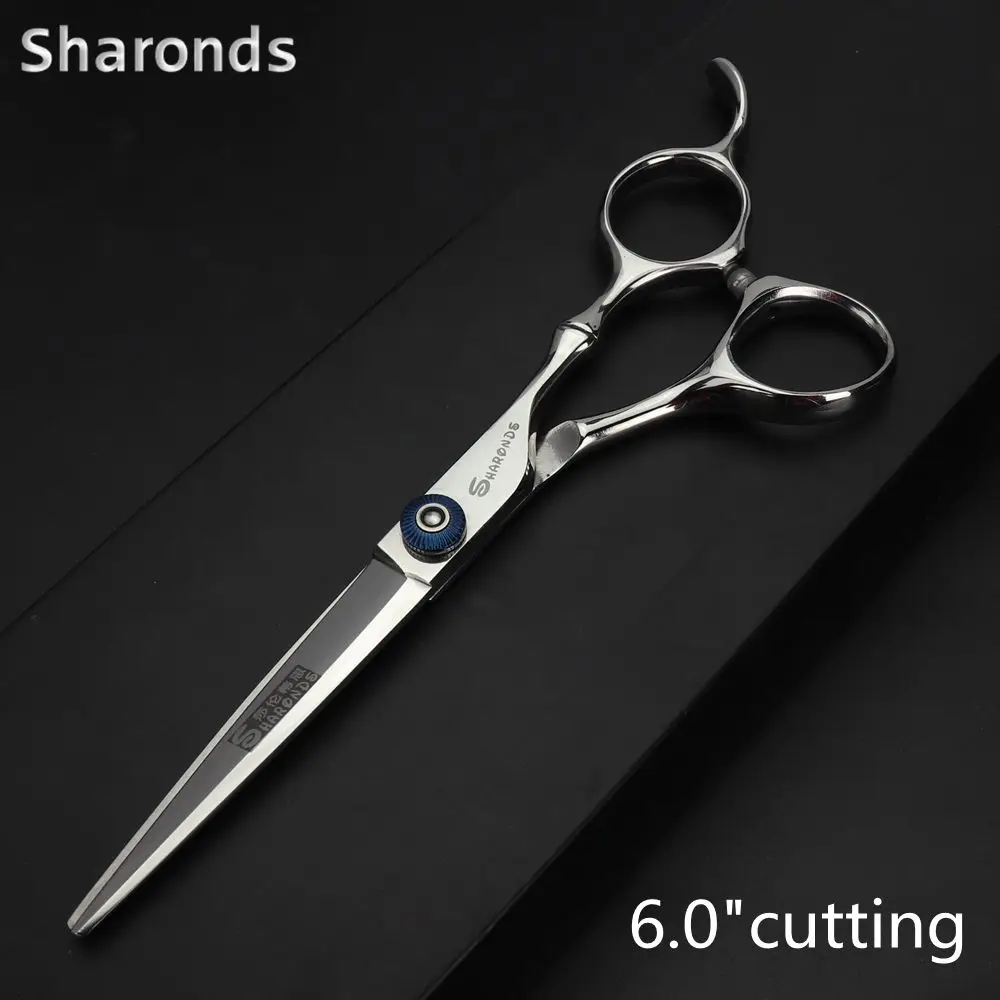 Профессиональные Парикмахерские ножницы sharond 6 0 дюйма 440c японские черный