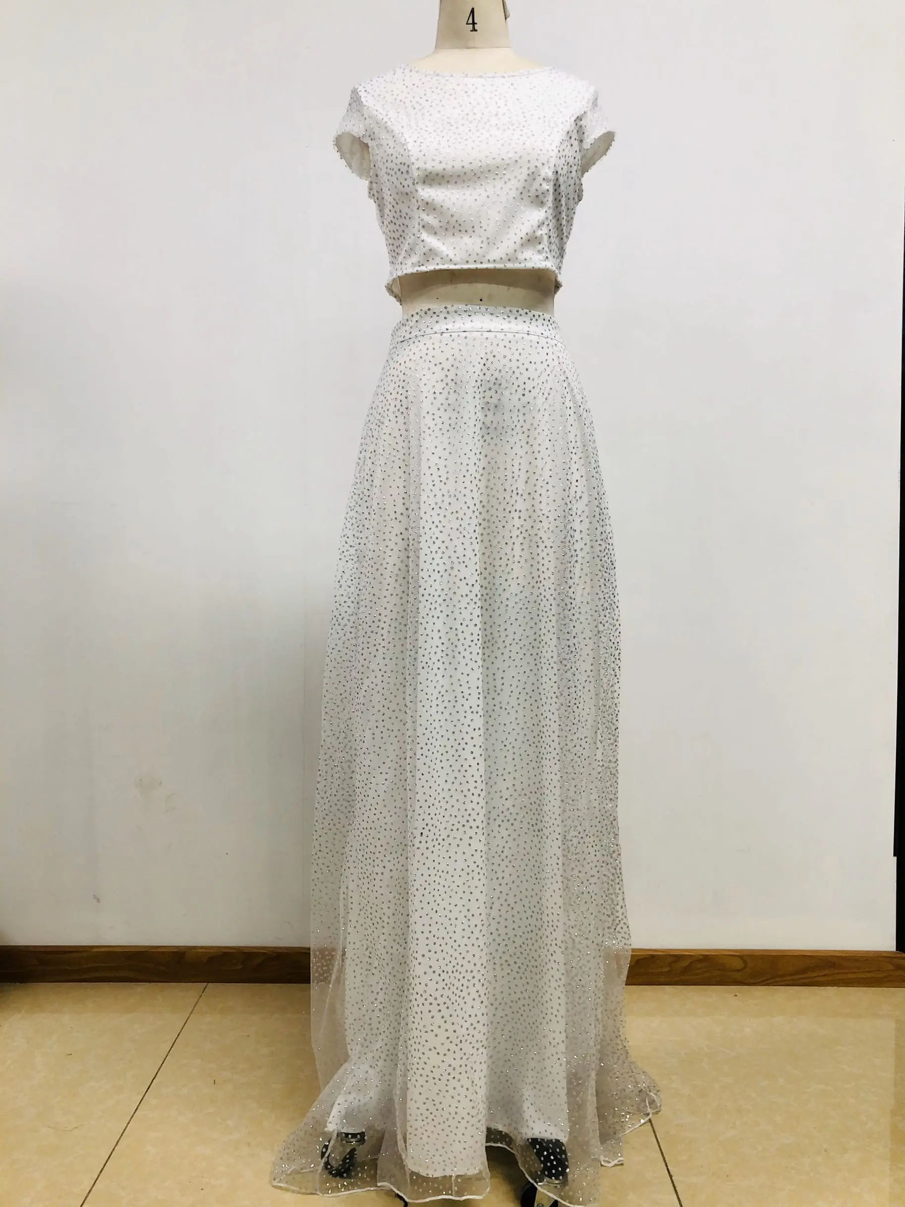 Женский комплект из двух предметов весна-лето 2020 сексуальный укороченный топ с