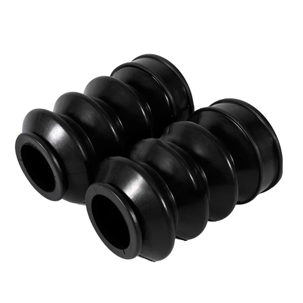 Черная резиновая вилка пылезащитный чехол передние гетры сапоги для Harley XL883