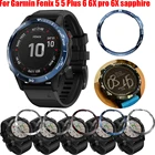 Для смарт-часов Garmin Fenix 5X 5 Plus 6X 6Pro Нержавеющаясталь крышка Анти-Царапины столкновения внешний край ободок кольцо шкала циферблата защитное кольцо