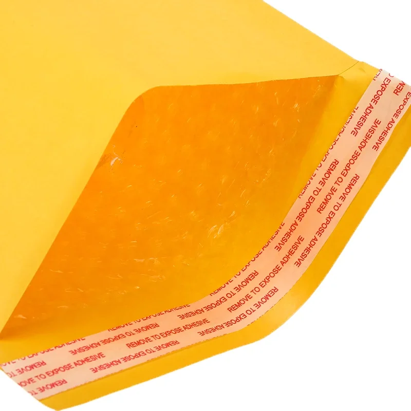 

50 PCS/Lot Kraft Paper Bubble Envelopes Bags Mailers Padded Shipping Envelope With Bubble Mailing Bag Drop Shipping New Sale