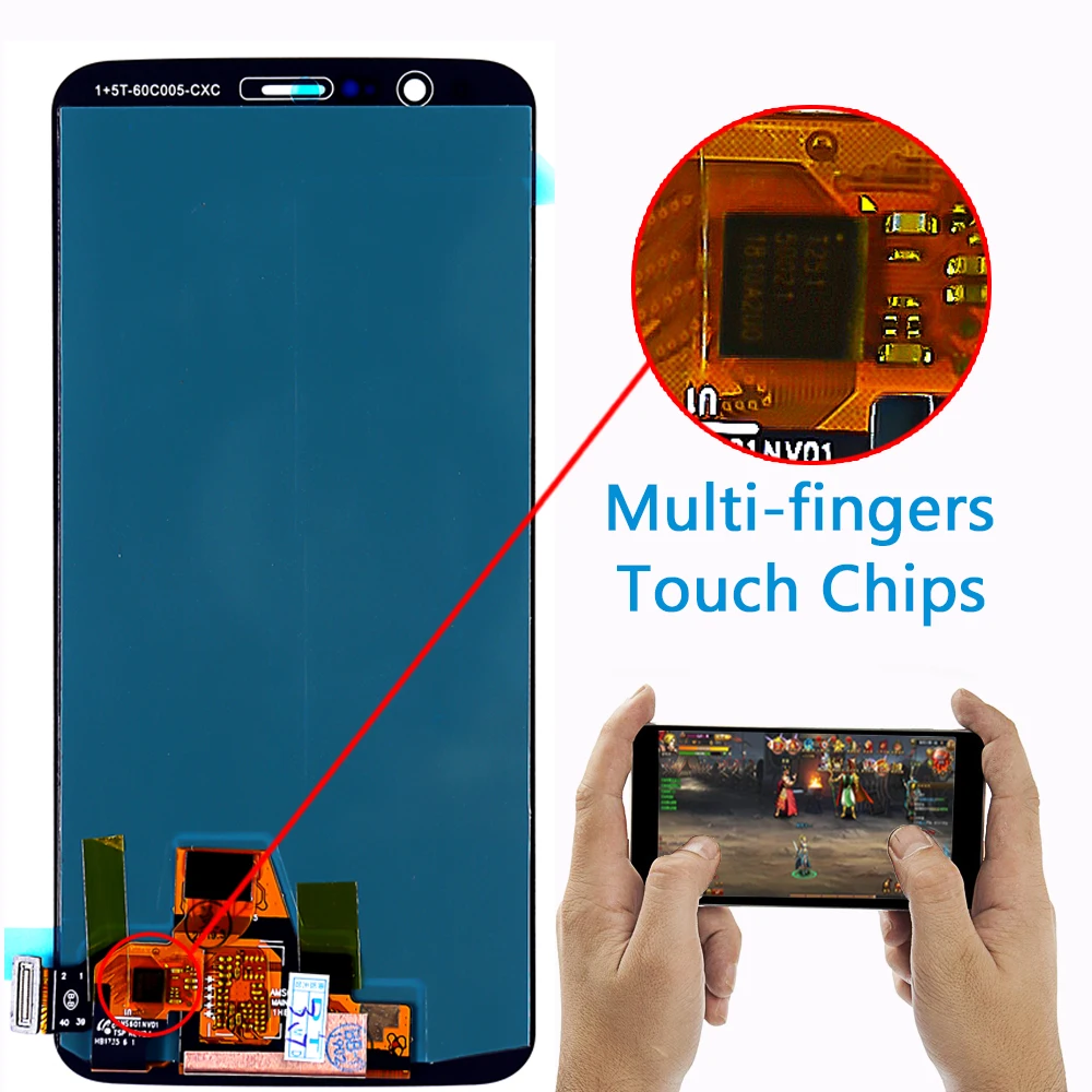 100% протестированный AMOLED 6 01 дюйма сенсорный экран для Oneplus 5T A5010 ЖК дисплей