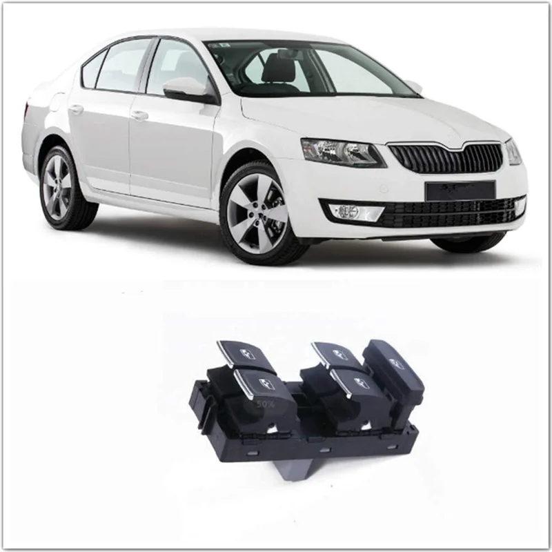 

Автомобильный Электрический выключатель стеклоподъемника для Skoda Rapid Fabia 2013- 5JB959857 5JB 959 857 6V1959857A 5ED959857A