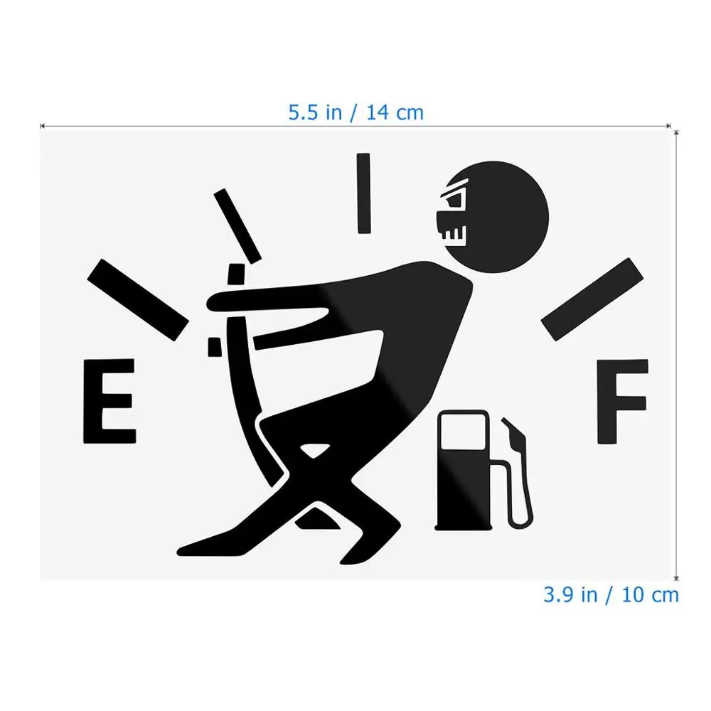 Nile забавные автомобильные наклейки с высоким потреблением газа на топливо