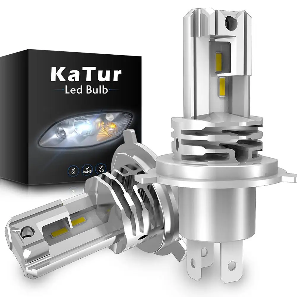 Katur 2x супер яркий H8 H11 светодиодный туман светильник H9 H10 H16JP CSP LED лампы