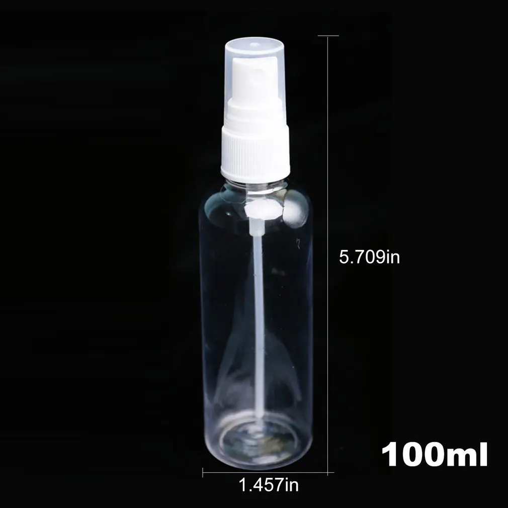 

Disinfectant transparent watering can PET Plastic Beauty Alcohol Makeup spray 84 disinfectant spray can