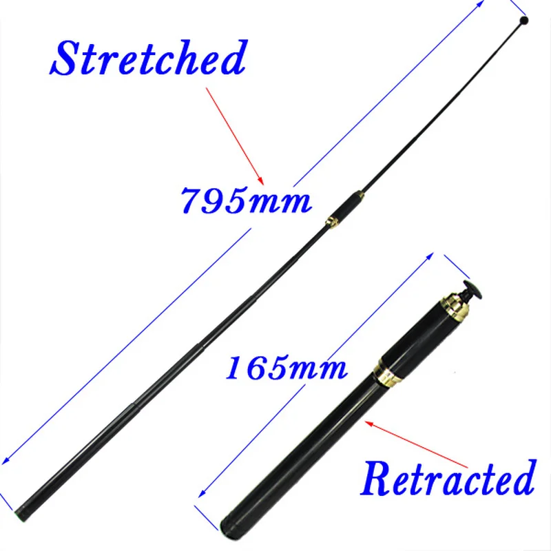 

for Baofeng UV-5R UV-5RE UV-5RA Plus UV-9R Plus GT-3TP walkie-talkie accessories expandable SMA female dual-band antenna Parts