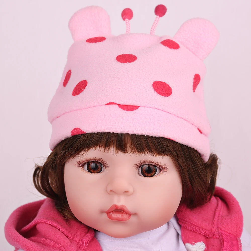 Boneca Куклы реборн игрушки NPKDOLL силиконовые reborn baby born кукла очаровательные реалистичные boneca reborn girl игрушки для детей