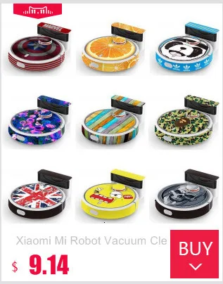 Xiaomi Mi робот пылесос наклейка с милым рисунком украшающая защитная пленка 1-26 моделей