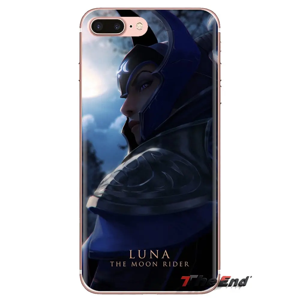 For Xiaomi Redmi 4A S2 Note 3 3S 4 4X 5 Plus 6 7 6A Pro Pocophone F1 Transparent Soft Shell Case Luna Moonfang Moon Rider dota 2 |