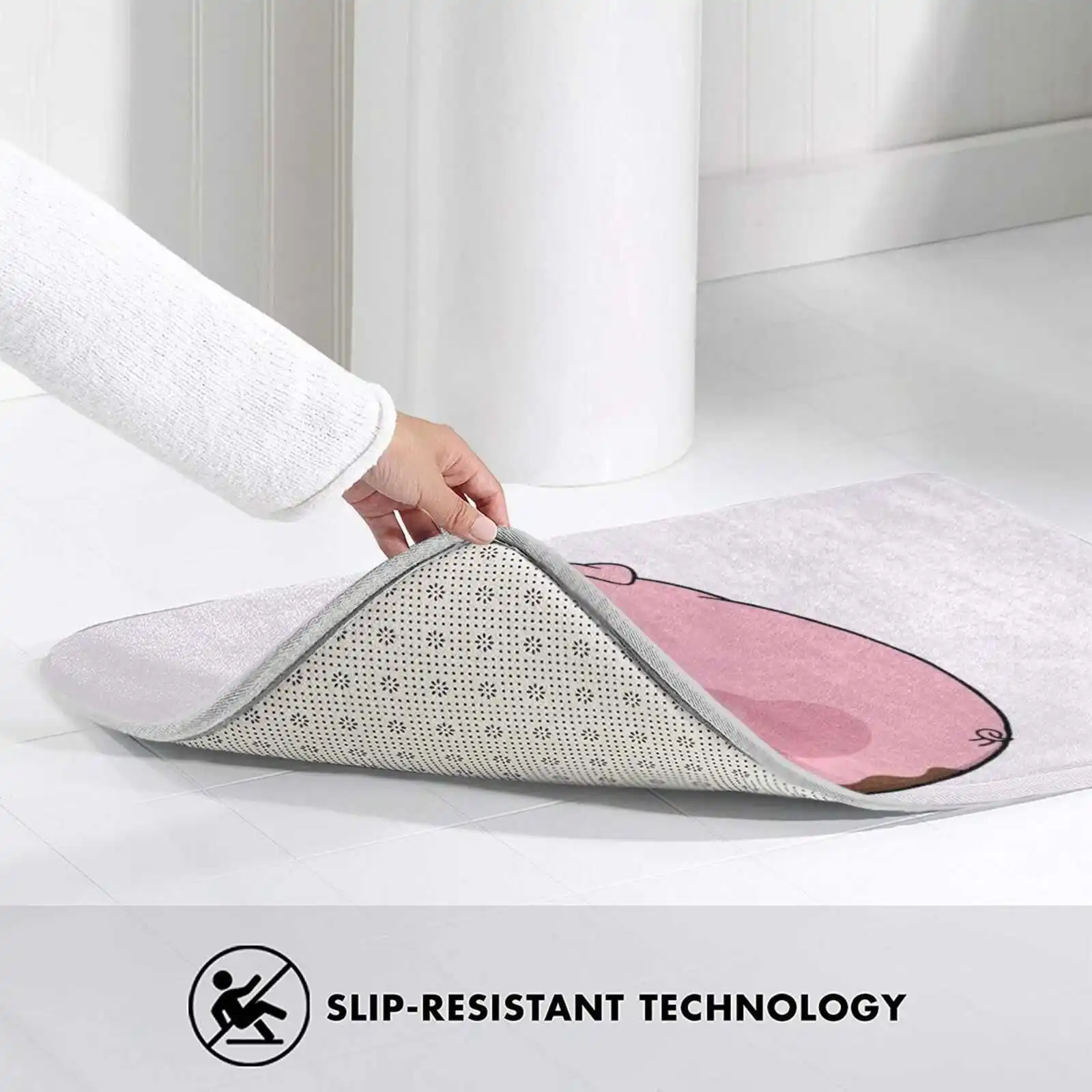 Waddles (свинка) 3D товары для дома коврик ног поросенок