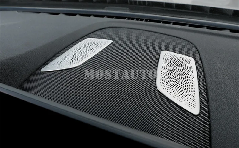 

For BMW 5 Series G30 G31 Interior Center Dashboard Speaker Trim Cover 2017-2020 2pcs Car Accessories Interior Car Decor Car Trim