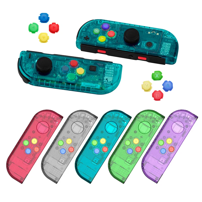 Myriann для Nintendo switch геймпад Прозрачная защитная крышка DIY изменение в виде ракушки