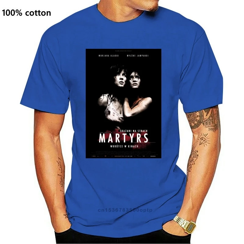 

Новинка 2021, классический постер из фильма «Ужасы мучеников», Мужская футболка, размер одежды, S-2Xl топы, футболка