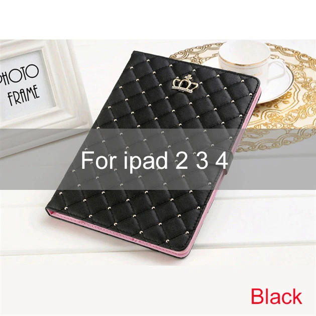 For ipad 2 3 4 Essidi Модный чехол для IPad 2, 3, 4 5 6 Smart Auto Wake Sleep PU кожаный чехол для планшета для IPad 2, 3, 4 5 6 для женщин девочек - Цвет: For ipad 2 3 4