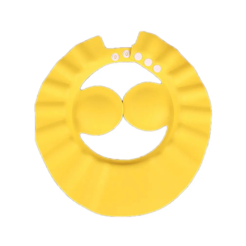 

Baby Shampoo Shower Cap Children Kids Safe Shampoo Bath Bathing Shower Cap Hat Wash Hair Shield Adjustable Elastic Shampoo Cap