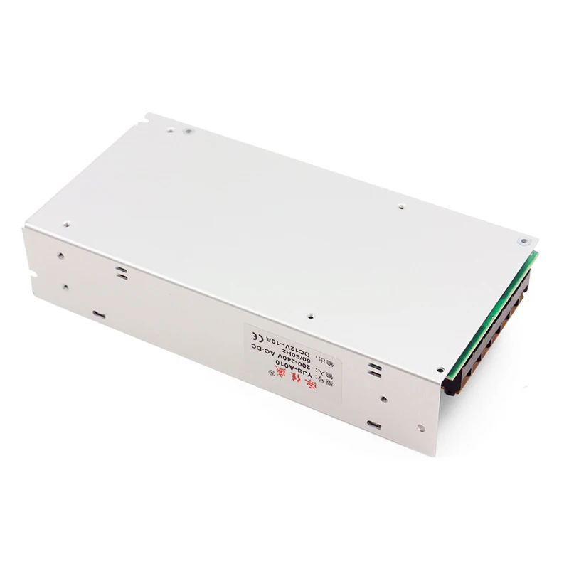 Источник питания 12V 10A AC100 120V 200 240V CE ROHS FCC 120W CCTV камера импульсный источник LED DC