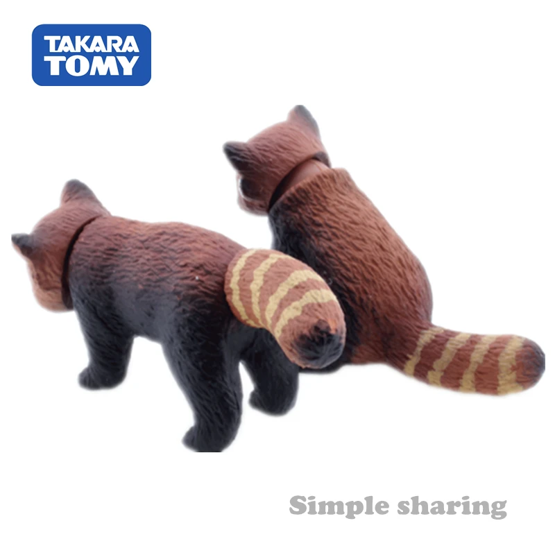 Takara Tomy Tomica Ania приключения животных красная панда как 35 литые детские игрушки из
