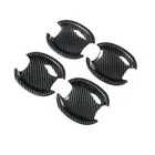 Для Nissan Cube 2009 - 2016 Juke 2011-2018 Versa 2012-2018 Nissan Note E12 2013-2019 углеродное волокно Автомобильная дверная ручка чашка крышка чаши