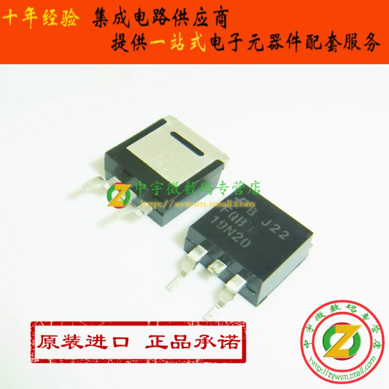 

Free shipping FQB19N20TM FQB19N20 19N20 D2PAK-3 10PCS