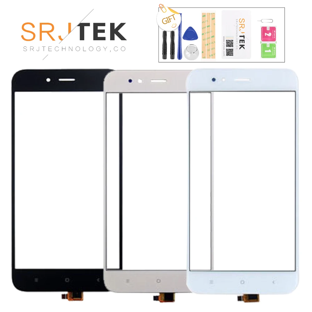 Сенсорный экран 5 дюйма для Xiaomi Mi A1 MiA1 MDG стеклянный емкостный сенсор Сенсорная