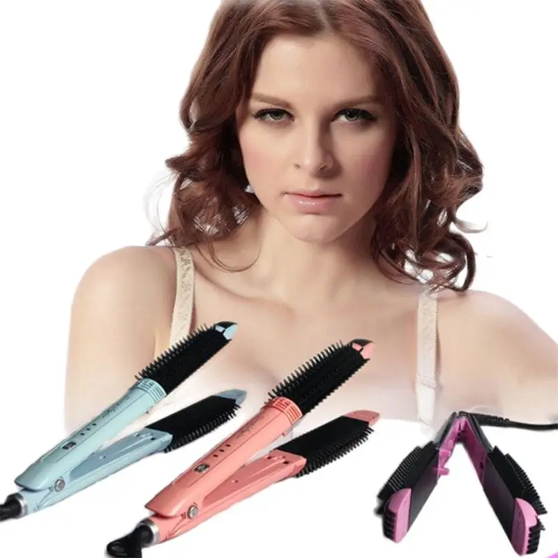 Электрический быстрый нагреватель волосы щипцы для завивки волос выпрямитель