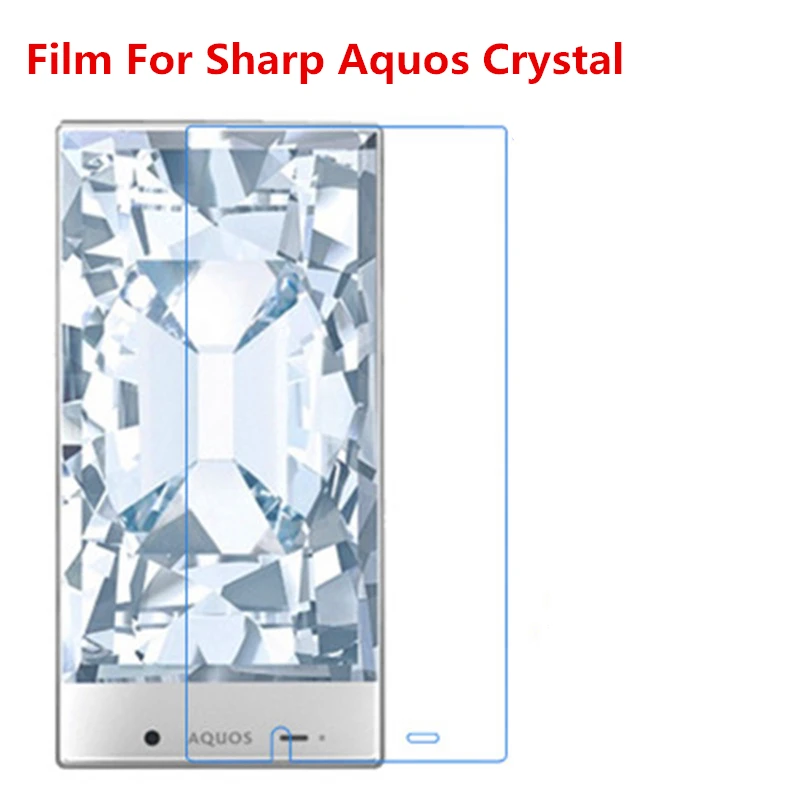 1/2/5/10 шт. ультратонкая прозрачная защитная пленка для HD ЖК-экрана с тканевой пленкой для очистки Sharp Aquos Crystal 305SH 306SH.