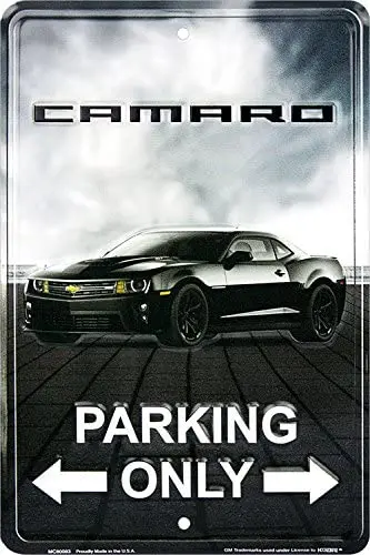 

Camaro парковочный только 8X12 металлический стояночный знак