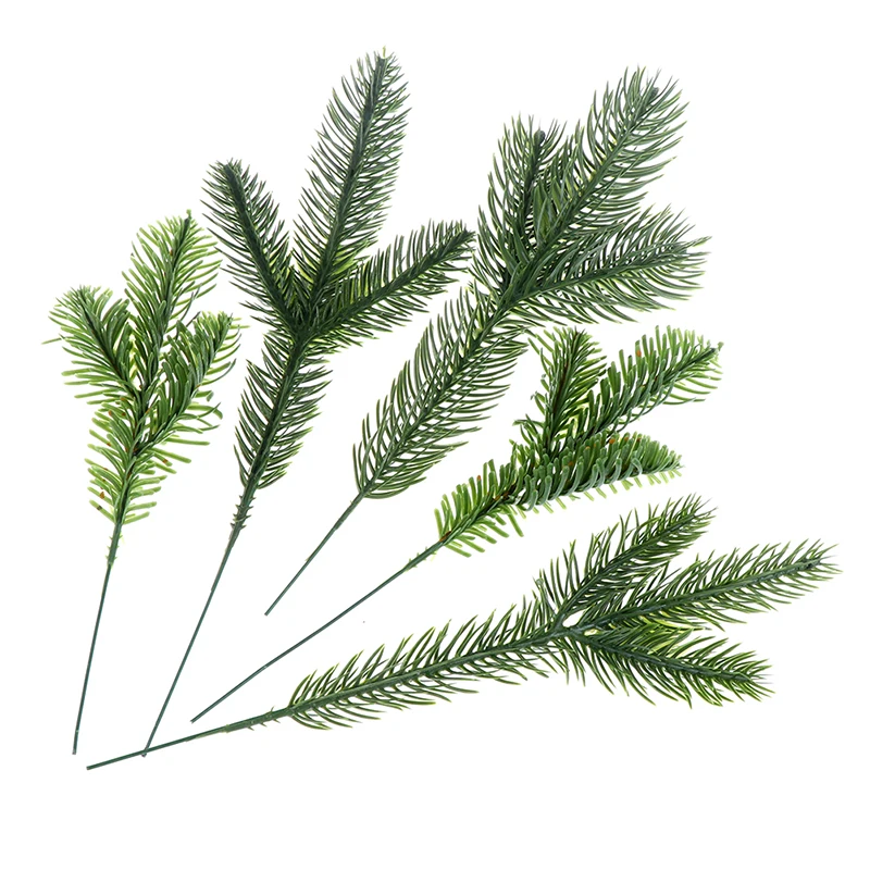 Искусственные сосновые иголки ветка моделирование растений цветы Организация