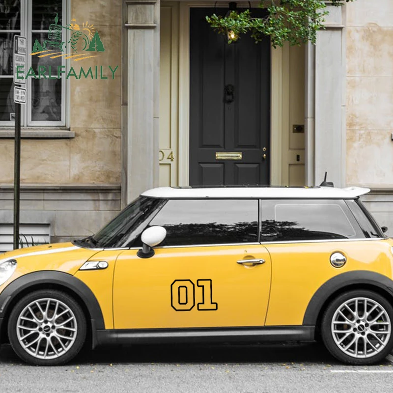 Earlfamily 58см x 40,2см Генерал Ли О1 США Милый Смешной Наклейка для автомобиля в стиле JDM на двери мотоцикла Большие наклейки.