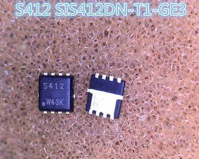 10 шт./лот SIS412DN-T1-GE3-GP SIS412DN S412 QFN8 новый оригинальный в наличии