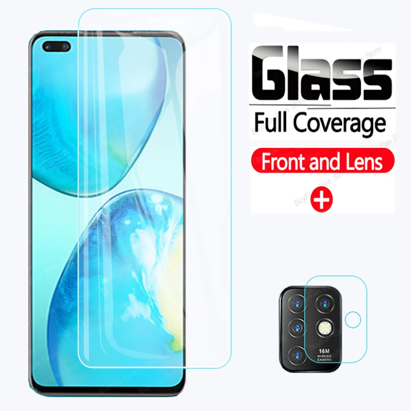 Закаленное стекло 2 в 1 для Infinix Note 8 защиты экрана 8i 7 Note8 Note7 защитная пленка