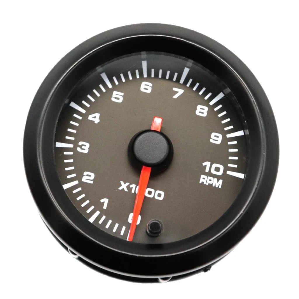 Universal Car 2 Inch 52mm Tachometer Tach RPM Gauge 7 Color LED Display | Tachometers