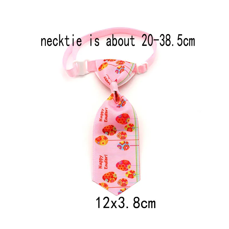 

20/50 Pcs Pet Grooming Product Easter Eggs Rabbit Cute Puppy Dog Cat Neckties Adjustable Dog Ties Dog Accessories Pet Supplies