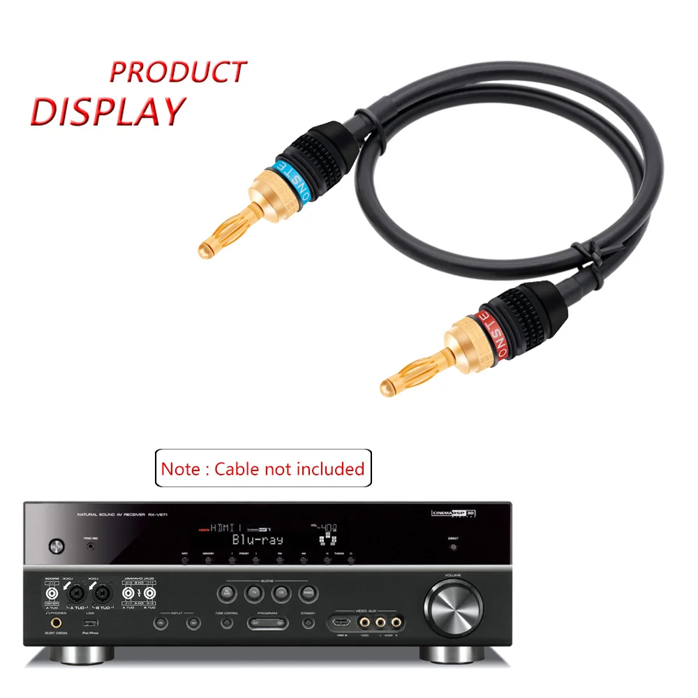 20 шт. Большая распродажа R Разъем типа &quotбанан&quot динамик устойчивый к коррозии