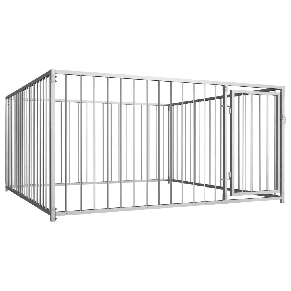 

Outdoor Dog Kennel 78.7"x78.7"x39.4"