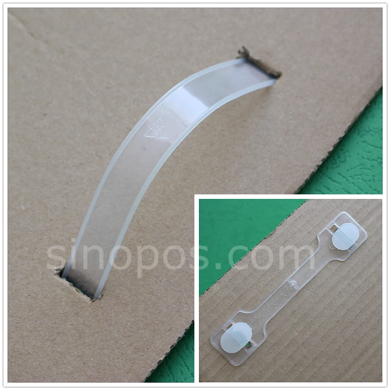 Пластиковая ручка с Опорной пластиной для коробки чехол упаковки шайбы | Дом и