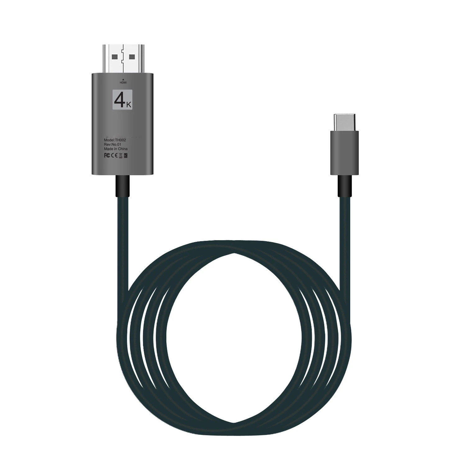 Адаптер для телефона 4K USB C Type кабель подключения HD видео MacBook PC Samsung Note20 10 S20 S10 S9 к