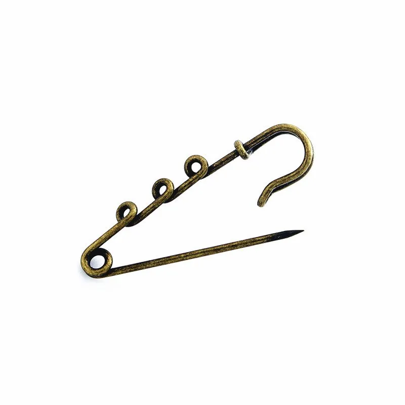 Булавки для брошей с 3 отверстиями 10 шт.|Ювелирная фурнитура и компоненты| |