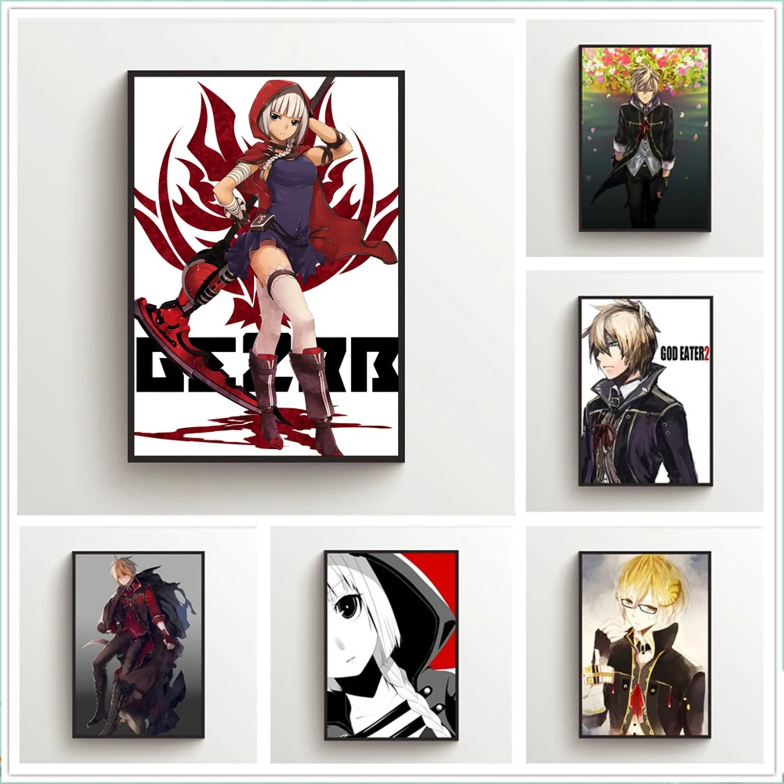 

God Eater Julius Visconti Livie Collete Poster Picture Bar Shop Door Wall Decor