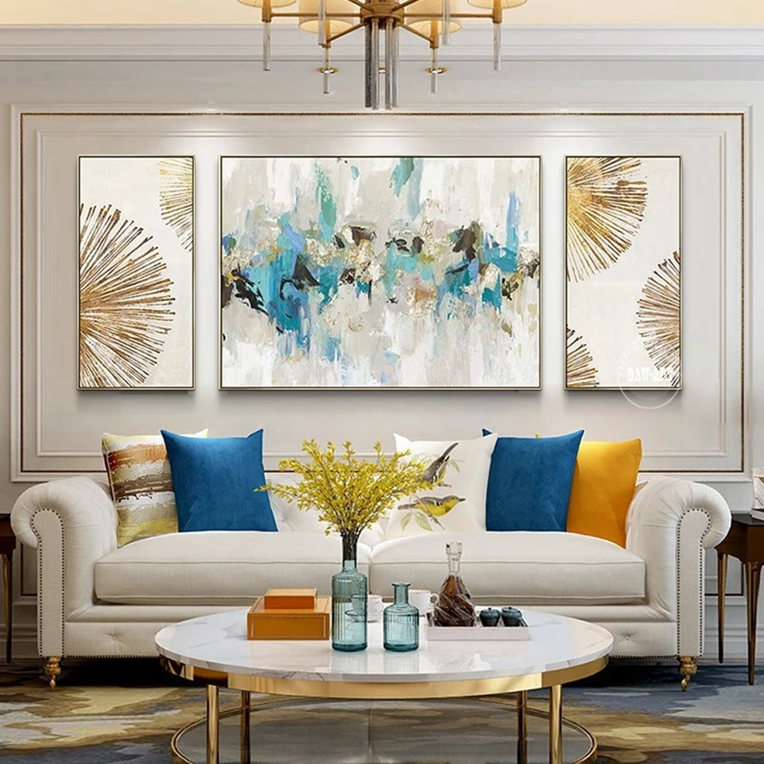 

3 шт., настенные картины на холсте, без рамки