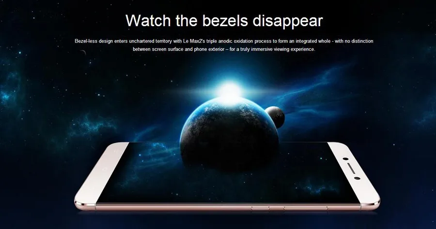 Мобильный телефон Letv LeEco Le Max 2, 4G, LTE, Snapdragon 820, Android 6,0, 5,7 дюймов, 2560x1440, 6 ГБ ram, 64 ГБ rom, отпечаток пальца, МП