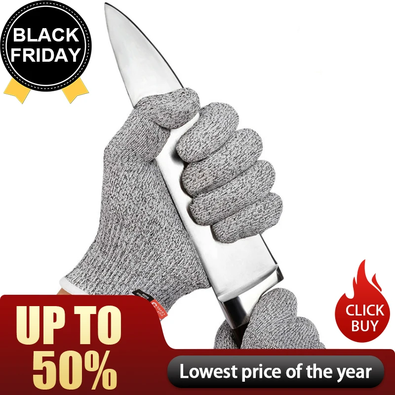 Новые перчатки с защитой от порезов защита устойчивые к ударам нержавеющая сталь